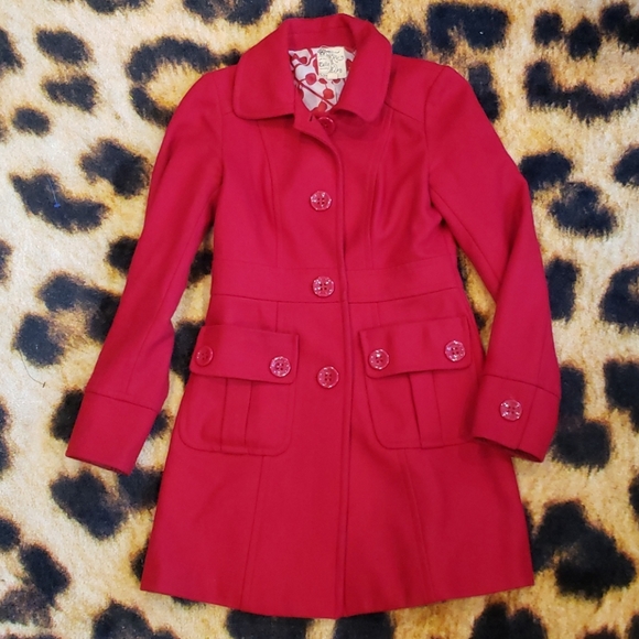 Tulle Jackets & Blazers - ⭐SALE⭐🖤❤Red Coat❤🖤